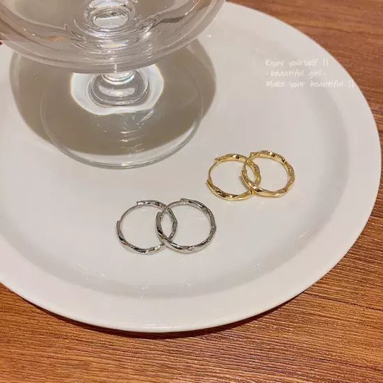 New Simple Small Circle Hoop Earrings For Women Cartilage Ear Piercing Jewelry