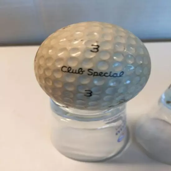 2 VINTAGE ACUSHNET TITLEIST CLUB SPECIAL GOLF BALL #2 & #3 RARE COLLECTIBLE