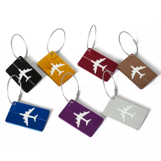 Luggage Tag Suitcase Label Baggage Boarding Bag Address Holder Travel Accessory