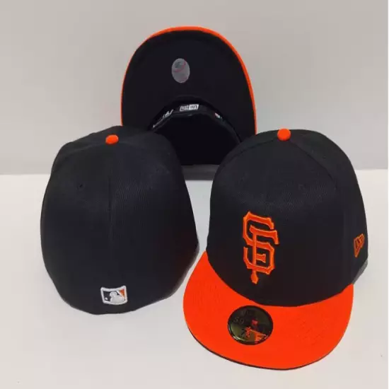 San Francisco Giants SF Fitted Hat Cap MLB Men's Casual Baseball Caps