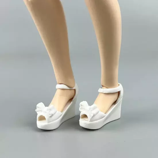 Sandals For 11.5inch Girl Doll Shoes Plastic High Heel Shoes For Blyth Licca