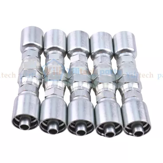 10X Hydraulic Hose Fitting With 5/8" Female JIC Swivel 10643-10-8 For Parker