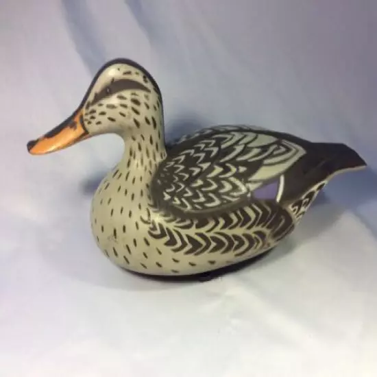 Set Of Three Duck Decoys Plastic