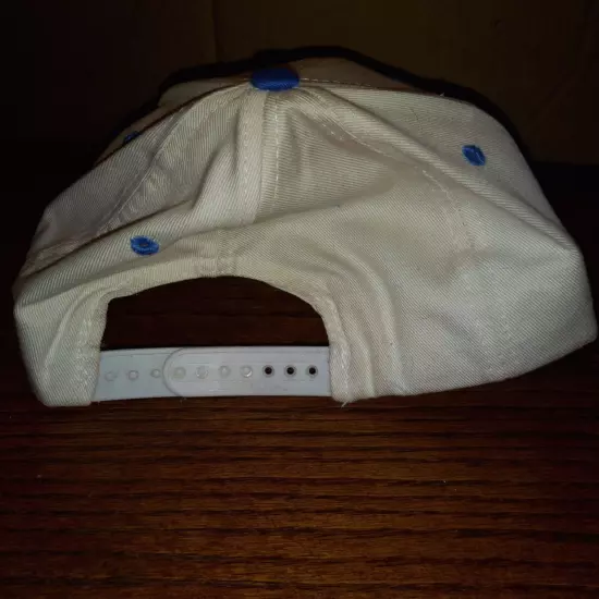 Vintage Underground Pipeline & Valve Inc Cap Hat Trucker White Blue Adjustable