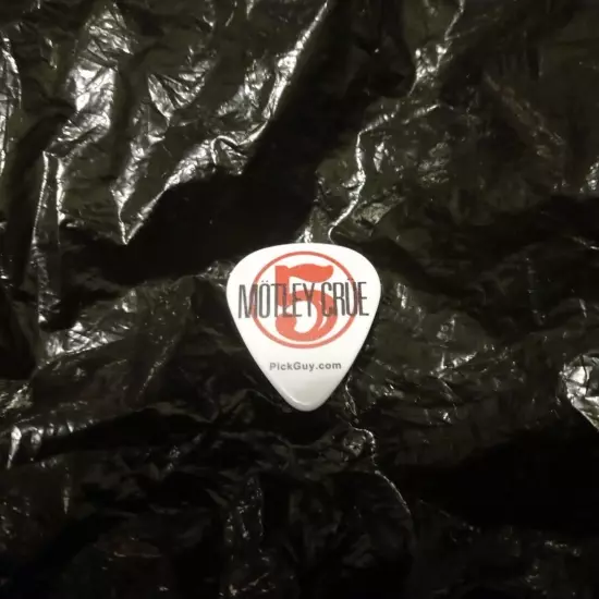 MOTLEY CRUE John 5 Logo RaRe Whoa Dude New 2024 Tour GUITAR PICK