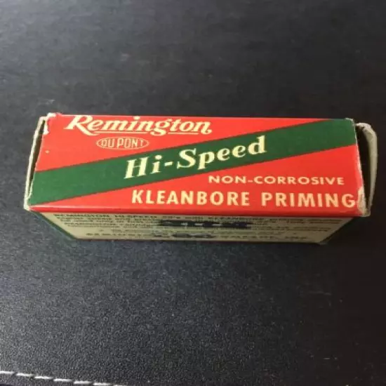 Vintage Remington Hi-Speed Kleanbore 22 Long Rifle box