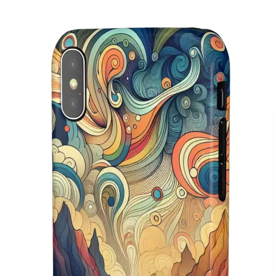 FASHION JUNKY - Psychedelic Snap Phone Case