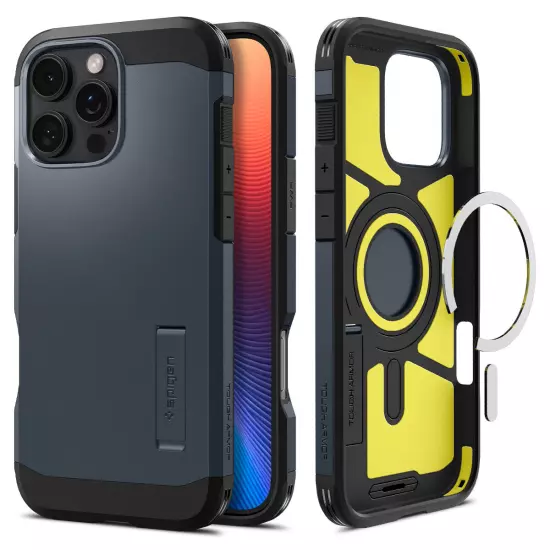 Spigen Tough Armor (AI) MagFit Case for iPhone 16 Pro Max/ 16 Pro/ 16 Plus/ 16