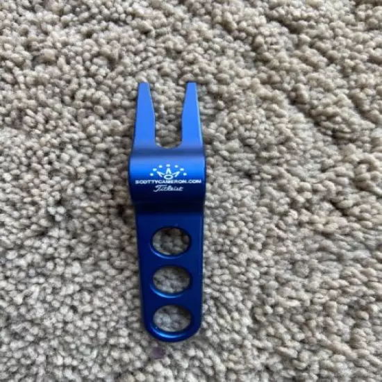 Scotty Cameron Blue Flag Divot Repair Tool USA Blue Flag Pivot