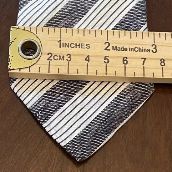 Banana Republic Heritage 66% Linen 34% Silk Men’s Neck Tie Made In USA Long