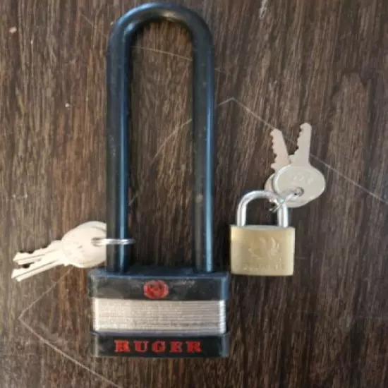 Ruger Gun Locks No. 5050 and small lock