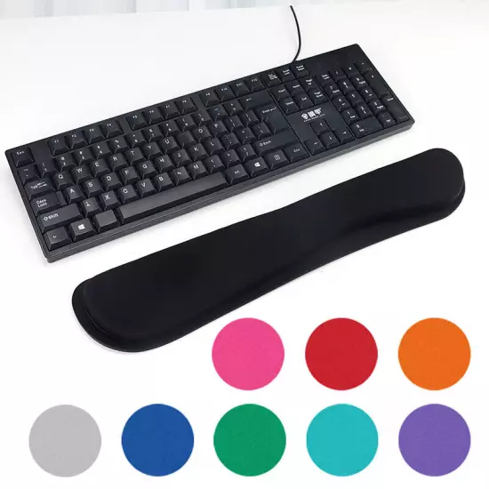 Memory Foam Keyboard Wrist Rest Pad Mouse Gel Wrist Rest Support Cushion Mat CA