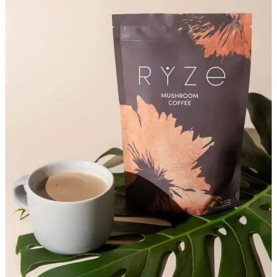 RYZE Mushroom Coffee 30 Servings + RYZE Mushroom Matcha(30 Servings) US Coffee~