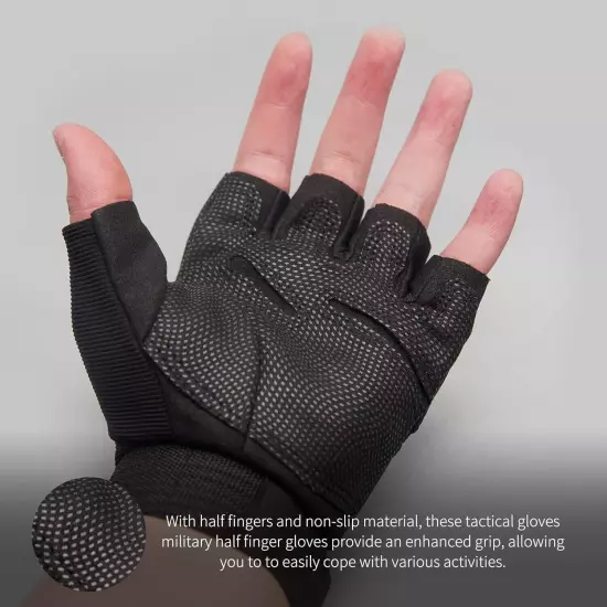 Tactical Full Finger Gloves Army Military Hunting Combat Shooting for Men Women