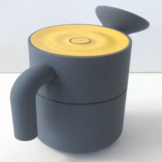 Trade One USB Desk Top Humidifier Watering Can Type Yellow 95