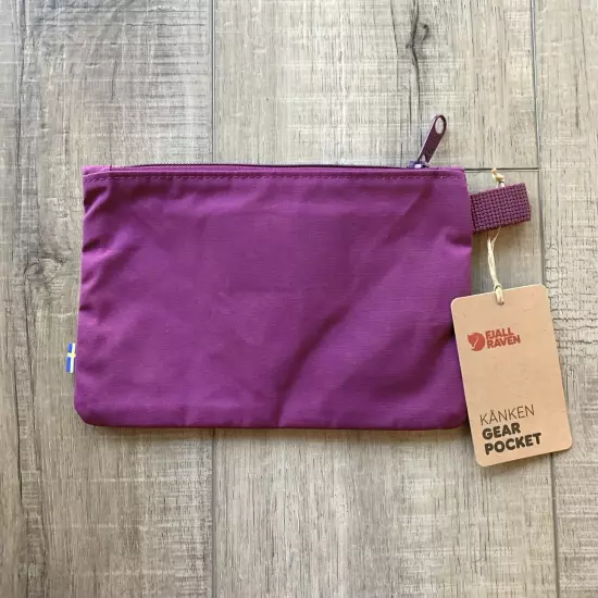 NWT Fjallraven Kanken Gear Pocket Royal Purple