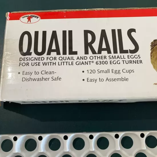 Little Giant 6302 120 Egg Quail Rails