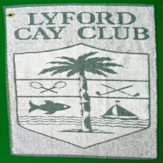 Lyford Cay Club Terry Golf Bag Towel (New)