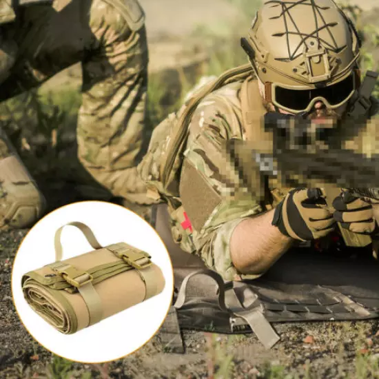 Tactical Training Shooting Pad Rool-Up Shooters Mat Non-Slip Shooting Gear Rest