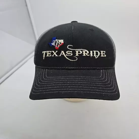 Texas Pride Trailer Trucker Hat Cap Ennis Texas Embroidered Snapback