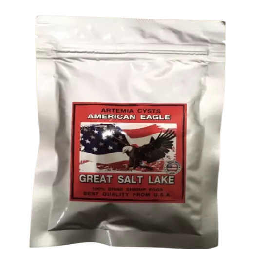 Premium Brine Shrimp Egg Artemia Cysts American Eagle USA Fish Shrimp Nursery