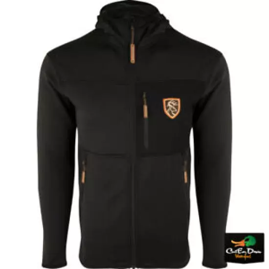 DRAKE NON TYPICAL BLACKOUT FULL ZIP HOODIE WITH AGION ACTIVE XL