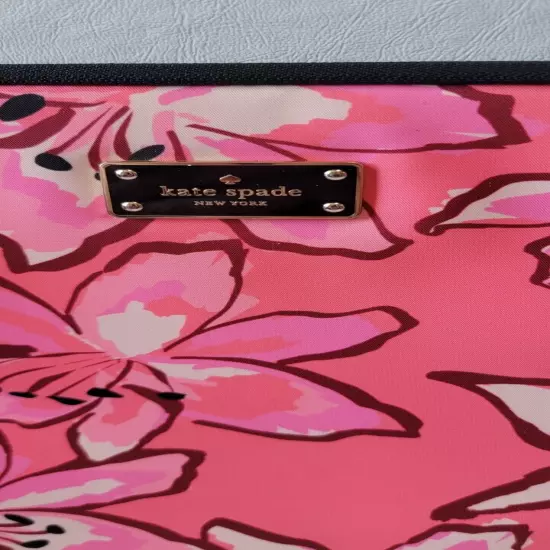 Kate Spade Tiger Lily Flowers Laptop Case