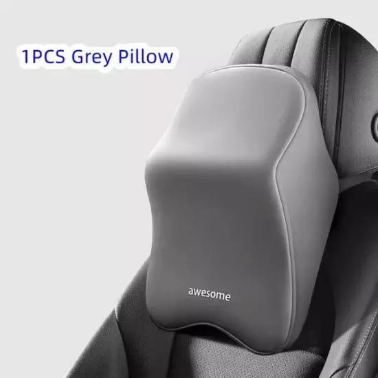 NEW Car Lumbar Back Support Headrest Neck Pillow Neck Pillows Car Seat Cushion