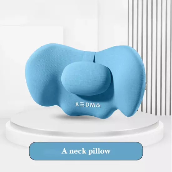 Car Headrest Neck Pillow Waist Pillow Car Seat Back Cushion Lumbar Universal