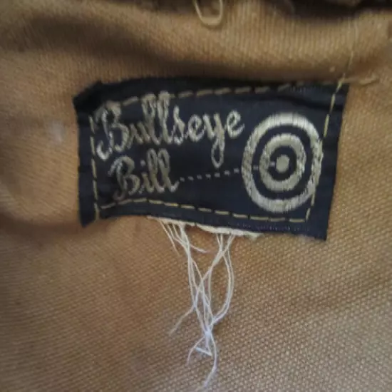 VINTAGE "BULLS EYE BILL" HUNTING JACKET AND PANTS