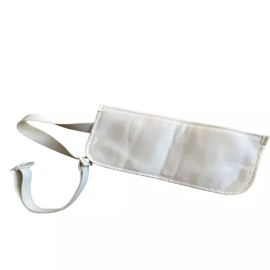 SAMSONITE TRAVEL PASSPORT MONEY BELT WAIST POUCH White Adjustable