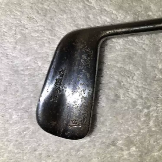 HARRY C. LEE ANTIQUE VINTAGE Faux Wood SHAFTED 10 Iron