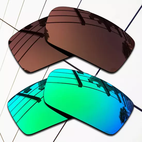 TRUE Polarized Replacement Lenses for-Oakley Gascan Frame OO9014 Multi-Colors