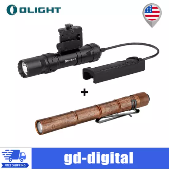 Olight Odin GL Mini Green Laser Weapon Light+ I3T Plus LED EDC Flashlight New