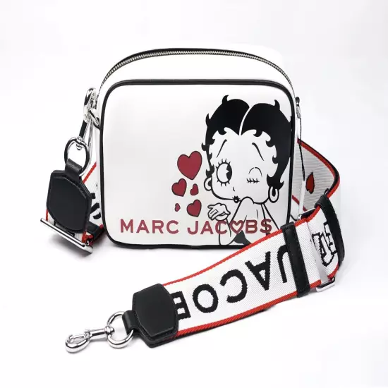 Authentic Marc Jacobs Limited Ed. Betty Boop Camera Bag Crossbody Purse Shoulder