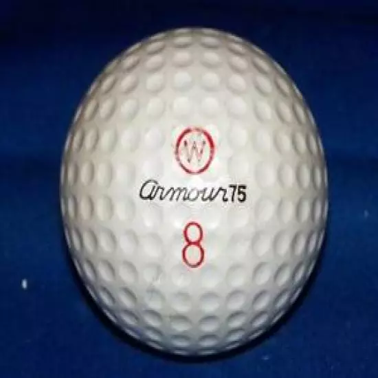 Vintage Worthington Tommy Armour 75 Signature Golf Ball