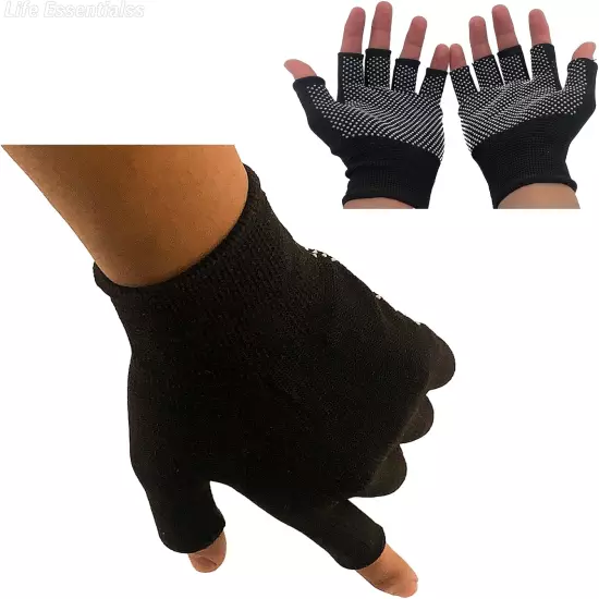 Fingerless work gloves, Half-Finger Tactical Gloves Driving Gloves Riding Gloves