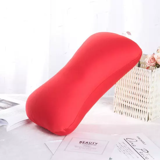 Micro Microbead Pillow Cushion Travel Bolster Office Nap 2024 U Rest Pillow T4M6