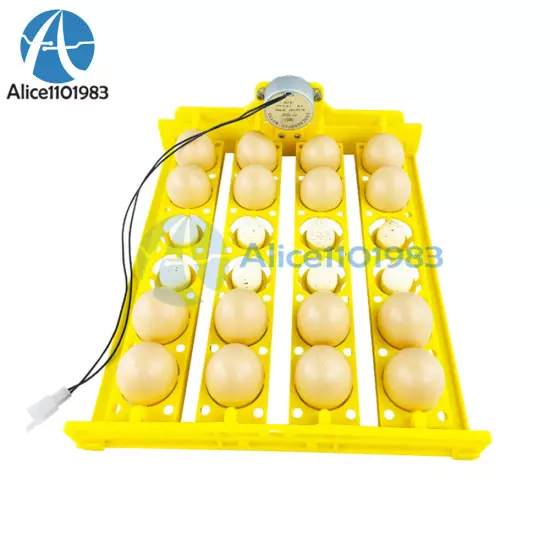 24 Eggs Basket Type Incubator Egg Tray Small Incubator Accessories 110V/220V