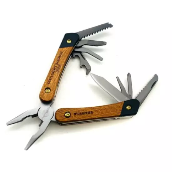 Gentlemen's Hardware No 268 Multi Tool Pliers, Knife, Saw Blade, Screwdrivers