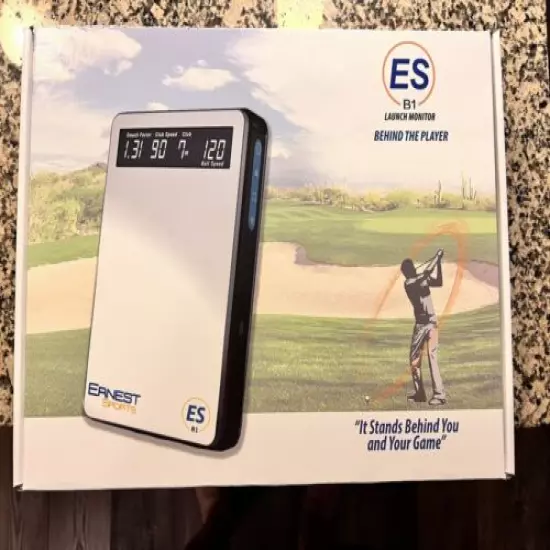 New Ernest Sports ESB1 Portable Launch Monitor