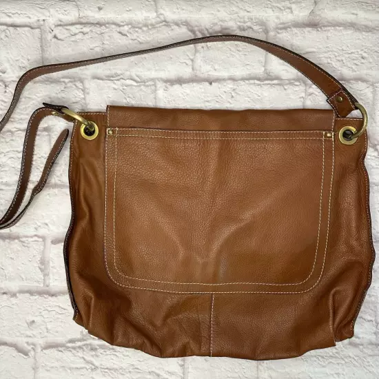 Avorio Italian Leather Messenger Bag Shoulder Tote Adjustable Purse