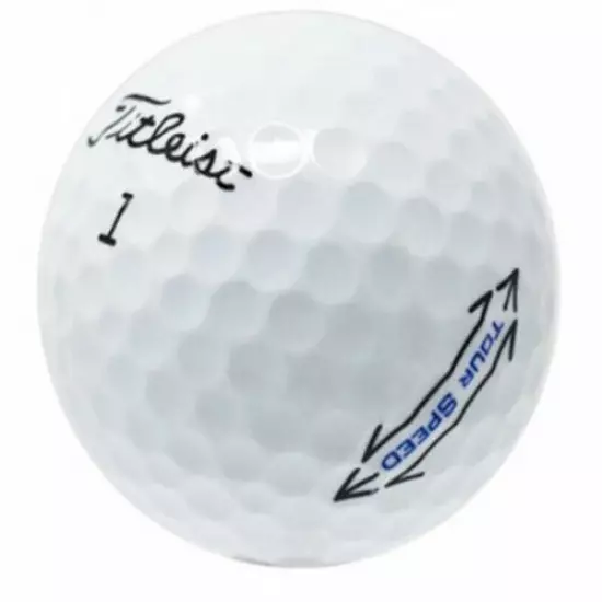 24 Golf Balls- Titleist TourSpeed White - AAAA