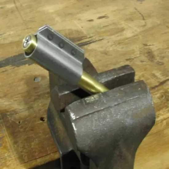 Muzzle Loader (Ramrod Pipe Clamp) for Shaping, Sanding & Finishing