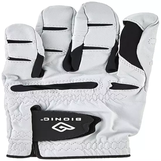 Bionic StableGrip with Natural Fit Golf Glove - White (3X-Large, Left)