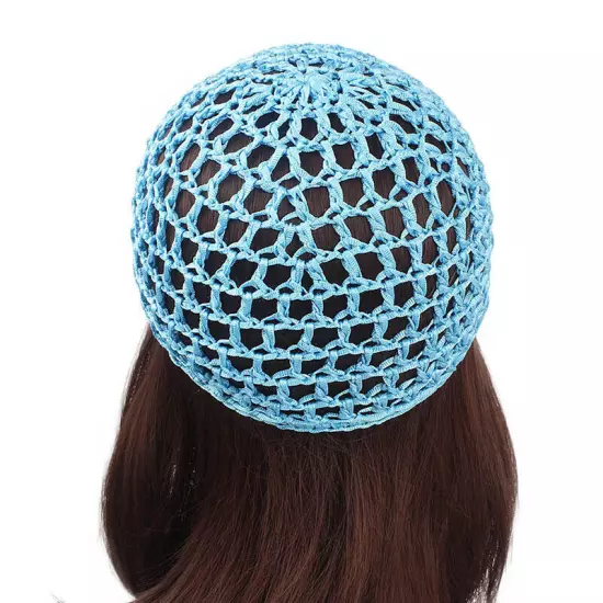 Mesh Hair Net Crochet Cap Fishnet Hairnet Hair net Snood Sleeping Night Cover