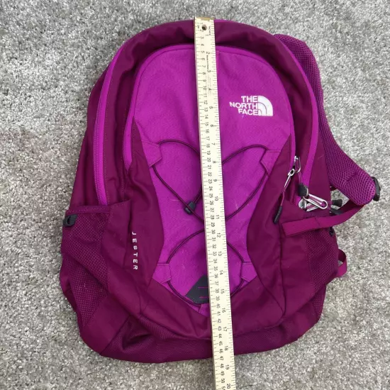 The North Face Jester Backpack Bright Fuchsia Hiking/ School Back Pack