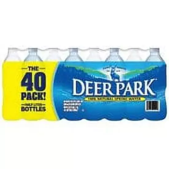 Deer Park 100% Natural Spring Water 16.9 oz. 40 pk. (Pack of 2) Free Shipping