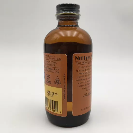 Nielsen-Massey Pure Almond Extract 4 oz Best Before 01/2025