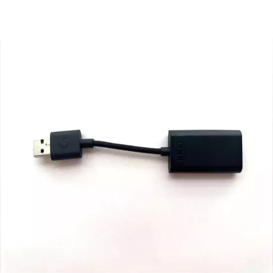 Original G Pro X Logitech 3.5mm Female to Type-A Male USB Adapter Cable.